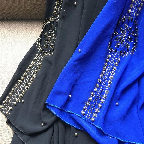 

super size african women dresses pearl lengthened muslim shawl scarf dashiki fashion golden decoration long breathab jllmwr