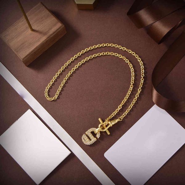 

special offer 70% off luxury jewelry 2021 new letter pendant necklace for women, Silver