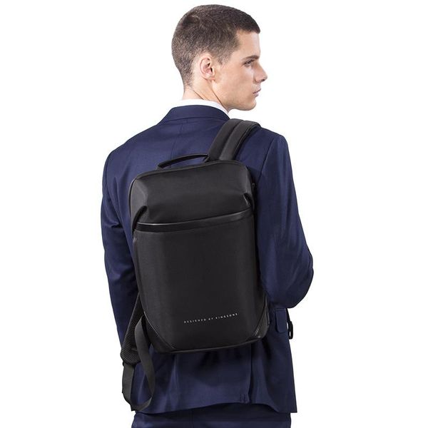 

backpack lapmen 15.6 inch office work business bag black ultralight