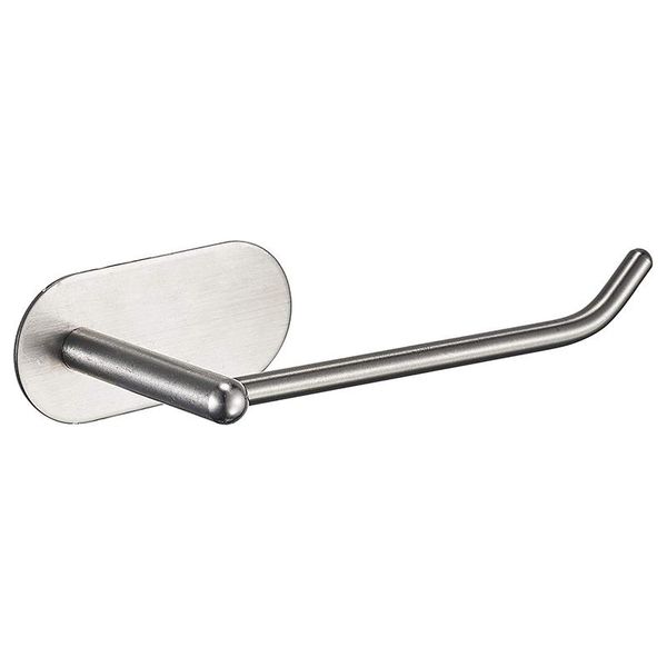 

toilet paper holders holder for bathroom kitchen, self adhesive stainless steel tissue roll dispenser towel