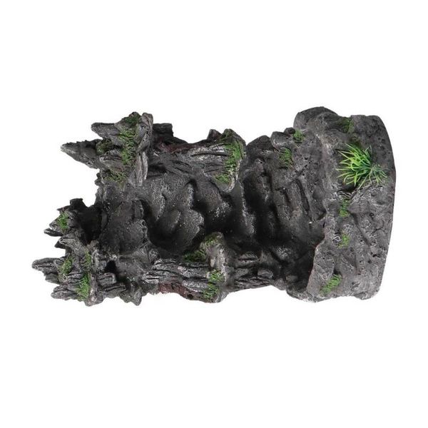 

1pc fish tank landscaping water quicksand waterfall resin rockery landscaping decoration creative aquarium ornament