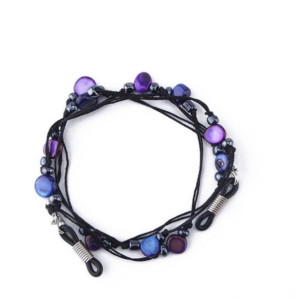 

other fashion accessories beads glasses chain cord women eyeglass strap men sunglasses neck holder retainer eyewear rope lanyard, Silver