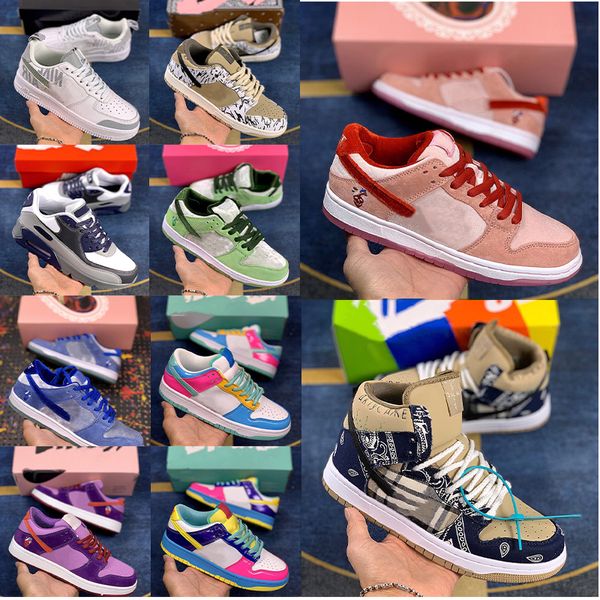 

new strange love x sb low pink christmas day outdoor running shoes pro freddy kruege cactus jack 90s easter trainers sneakers