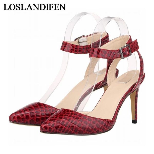 

sandals 2021 fashion strap women high heels red gladiator dress heel sandalias mujer shoes nlk-c0161, Black