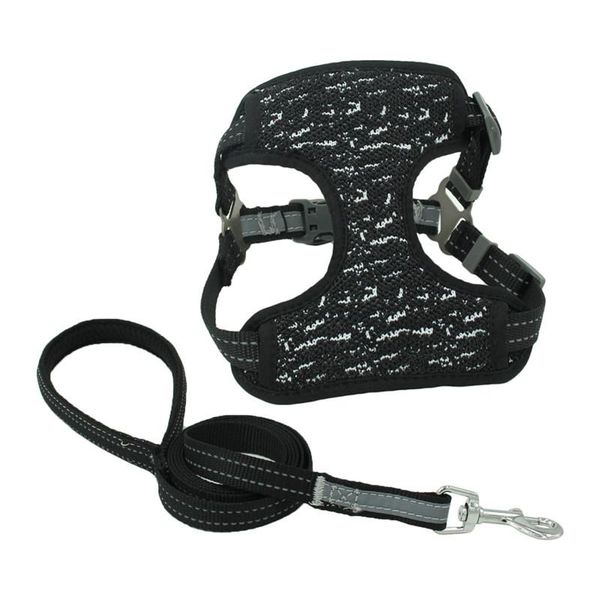 

dog collars & leashes reflective pet harness accessories dogs training for big leash adjustable service lead padded rope
