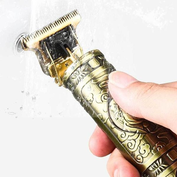 

hair clippers professional electric clipper barber trimmer beard 0mm men shaver cutting machine for usb rechargeable t9 baldheaded