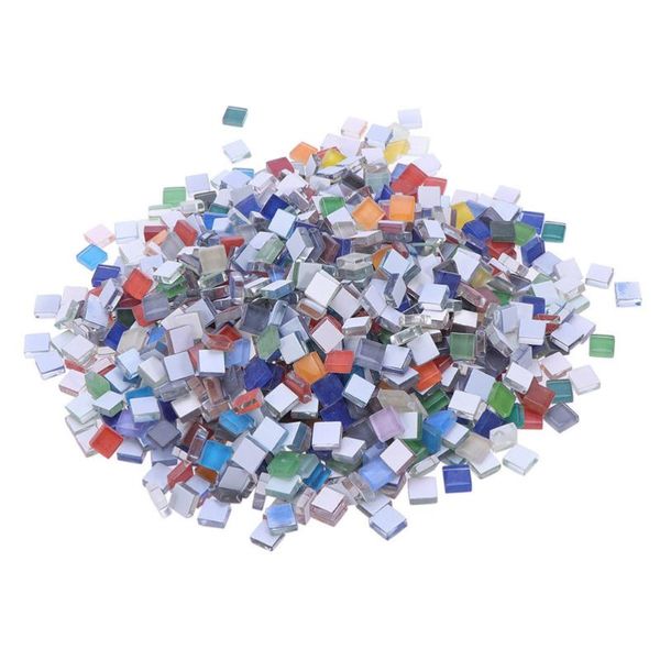 

window stickers 1 set crystal mosaic glass kids sticker diy decals craft creative material (moxed color, 270g)