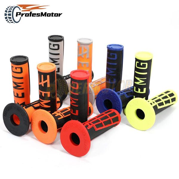 

handlebars 2021 selling handle mx grip emig for to klx crf motorcycle dirt pit bike rubber handlebar twist gel gp