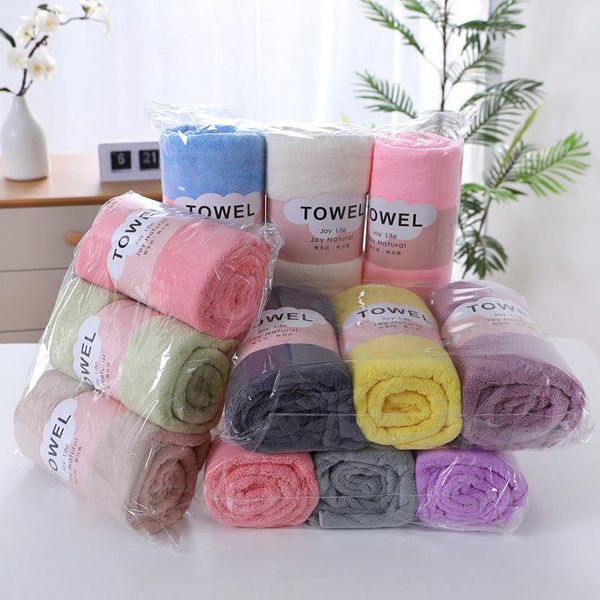 

towel bathroom face towels solid color coral fleece microfiber comfortable set absorbent hair swimming hand bath