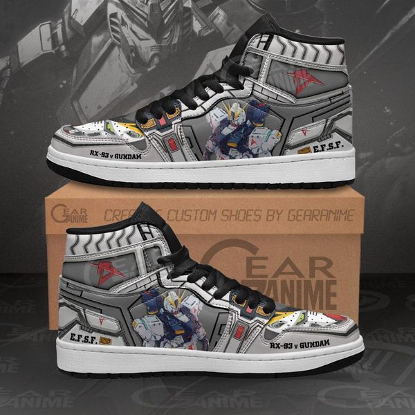 

rx-93 _ gundam sneakers anime shoes