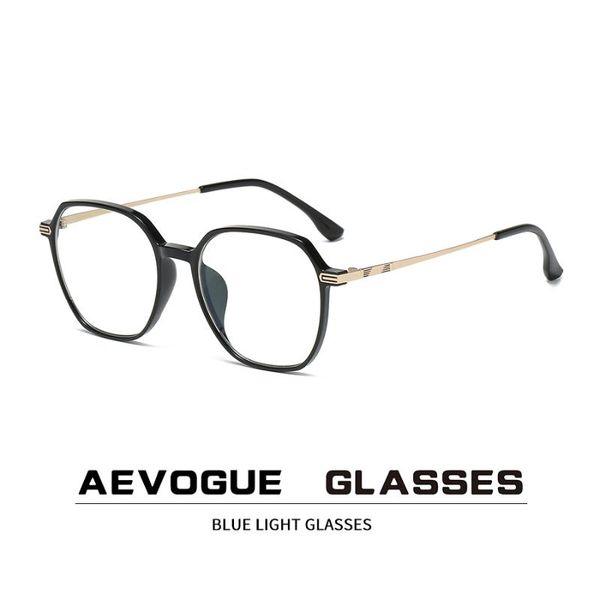 

sunglasses aevogue anti blue light glasses fashion accessories for women optical frame men prescription ae1076, White;black