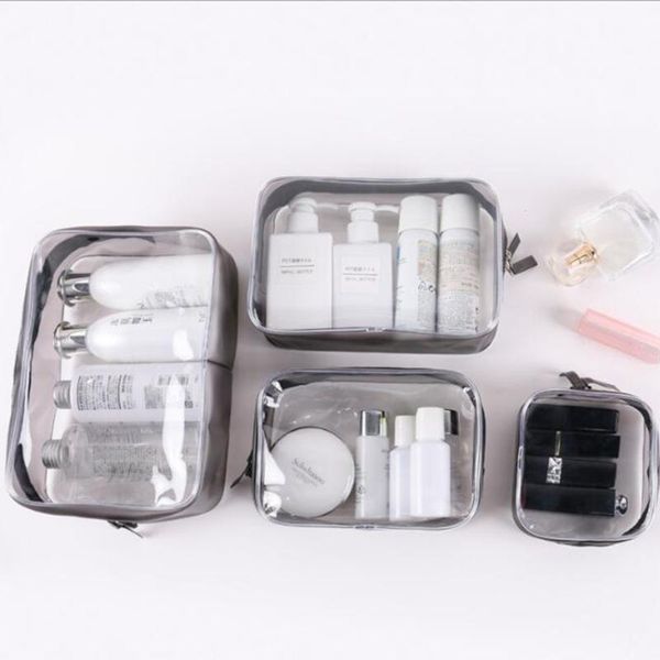 

storage bags waterproof travel transparent cosmetic for pouch makeup case toiletry bag organizer bath wash
