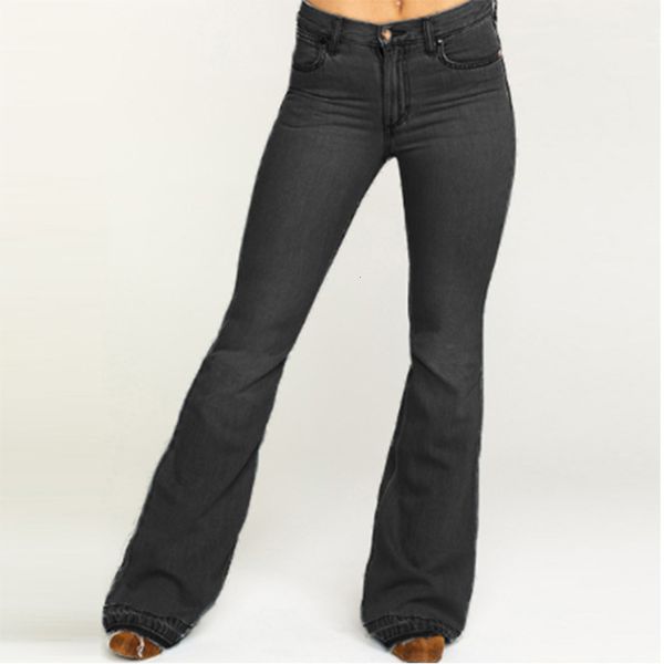 

wool washed elastic denim pants, Blue