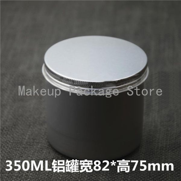 

storage bottles & jars 350g 50pcs refillable empty round aluminum tin bottle 350ml cosmetic container box tea jar
