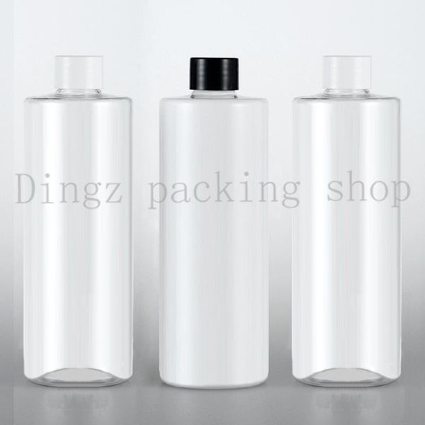 

storage bottles & jars wholesale 350ml roud empty plastic cosmetic containers with caps, 350cc packaging pet