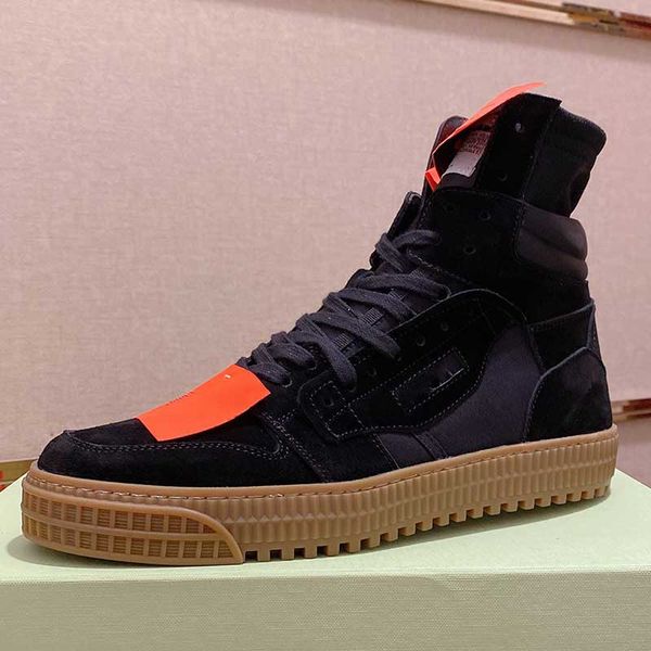

2021 paris spring catwalk designer sneakers high-casual shoes black cross arrow design mens fashion sports shoes 3.0 generation sneaker