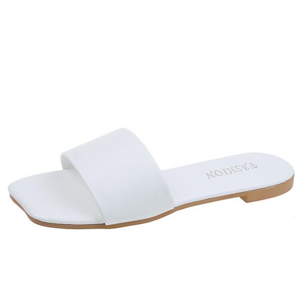 

slippers summer women wear fashion flip flops seaside travel beach non-slip cool female, Black