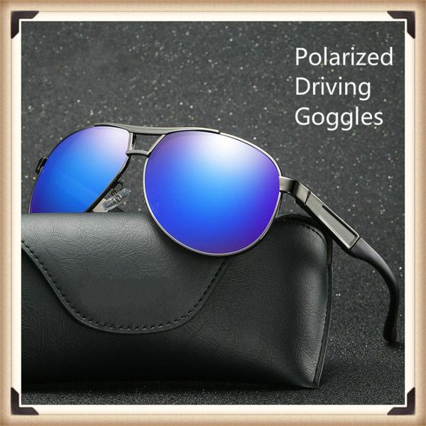 

sunglasses polarized men women classic pilot sun glasses uv400 male eyewear with case, White;black