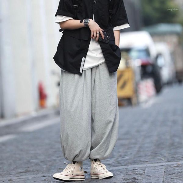 

men's pants ins wide leg for men and women, Black