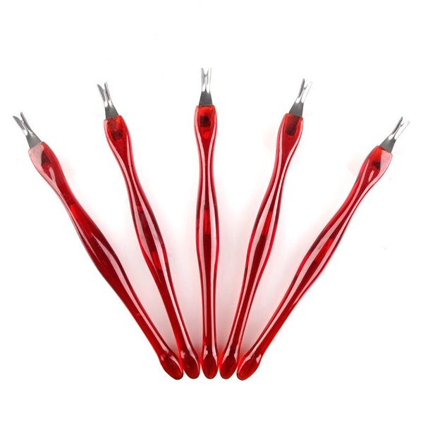 

20pc stainless steel cuticle pusher nail art fork manicure tool for trim dead skin fork nipper pusher trimmer cuticle remover