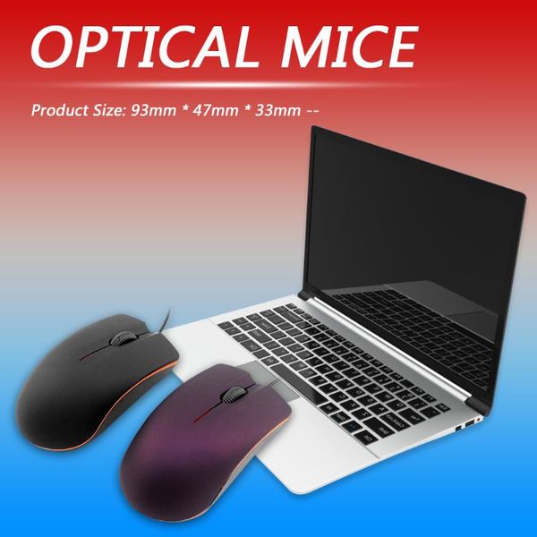 

usb wired optical mouse for desklapcomputer pc 3 buttons ergonomics mice lapdeskprofessional computer mouse