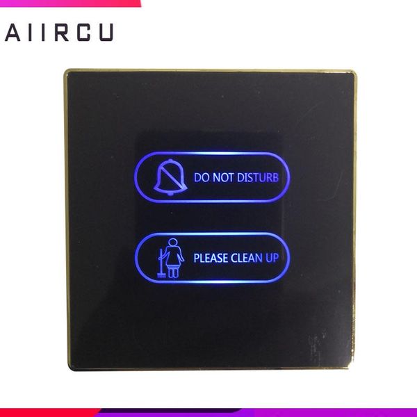 

smart home control el touch screen switch make up room do not disturb