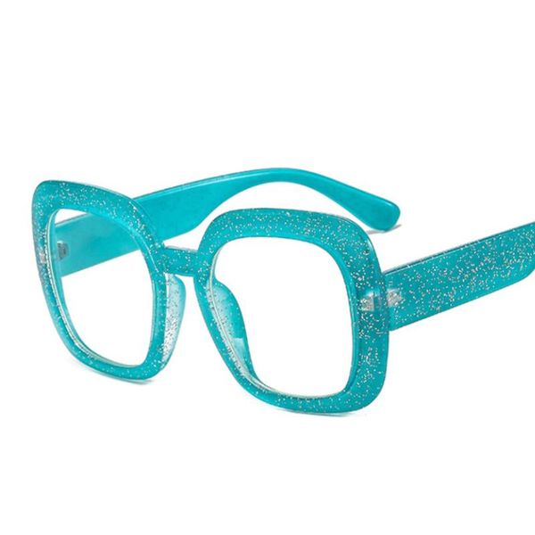 

sunglasses 80279 oversized anti-blue light square glasses frame men women optical fashion computer eyeglasses, White;black