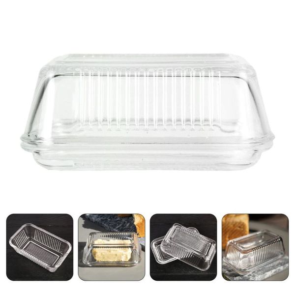

dishes & plates 1 set snack plate cheese storage bowl serving tray tableware (transparent)
