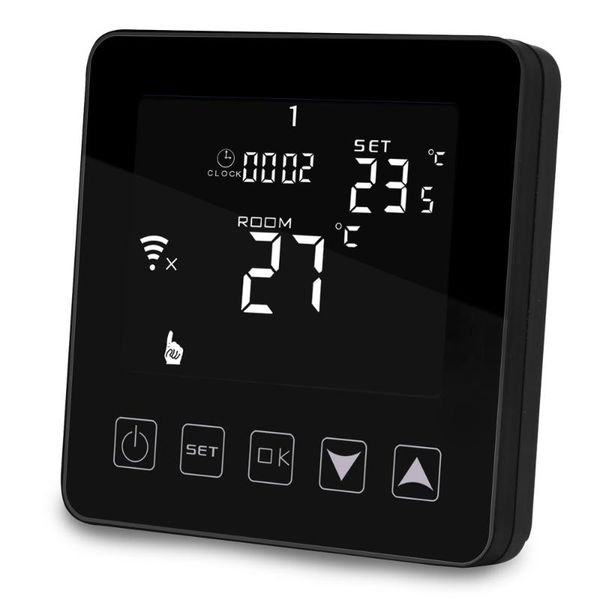 

smart home control manifold water heating lcd touch wifi thermostat for underfloor