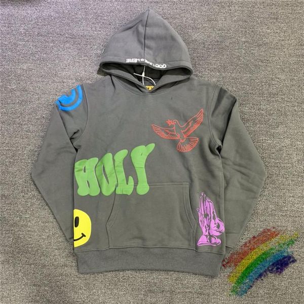 

men's hoodies & sweatshirts foaming printing cpfm.xyz hoodie men women 1:1 on pullover oversize hooded, Black