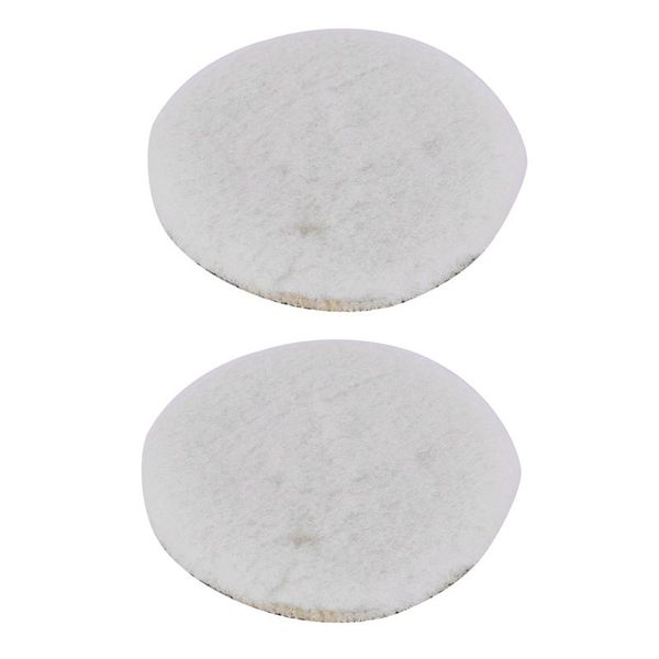 

car sponge 2x van valeting polisher buffer lamb wool polishing pad 6 inch