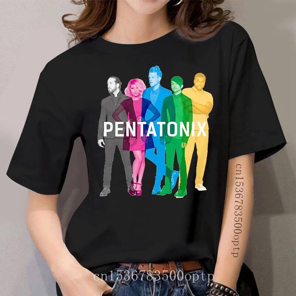 

women's t-shirt women t shirt pentatonix ptx funny novelty tshirt, White