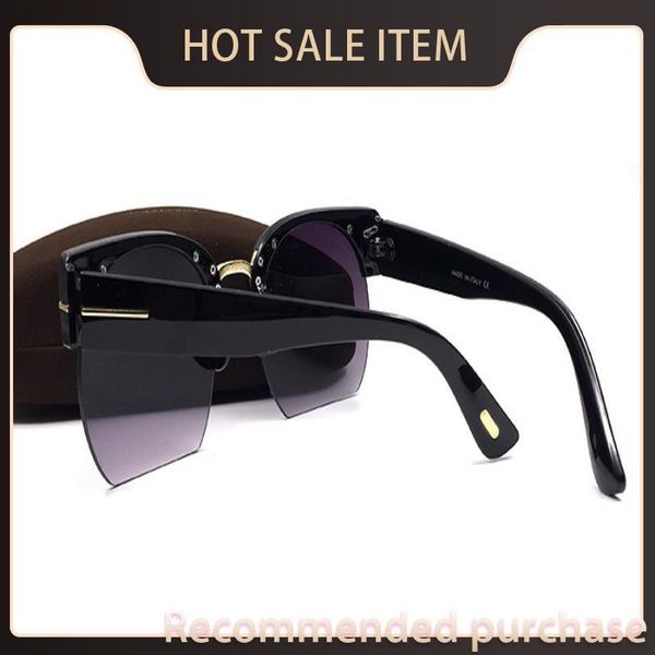 

fashion box uv outdoor sunglasses with style frame popular style designer quality men tom summer eye women anti simple brand cat eyewea fvvk, White;black