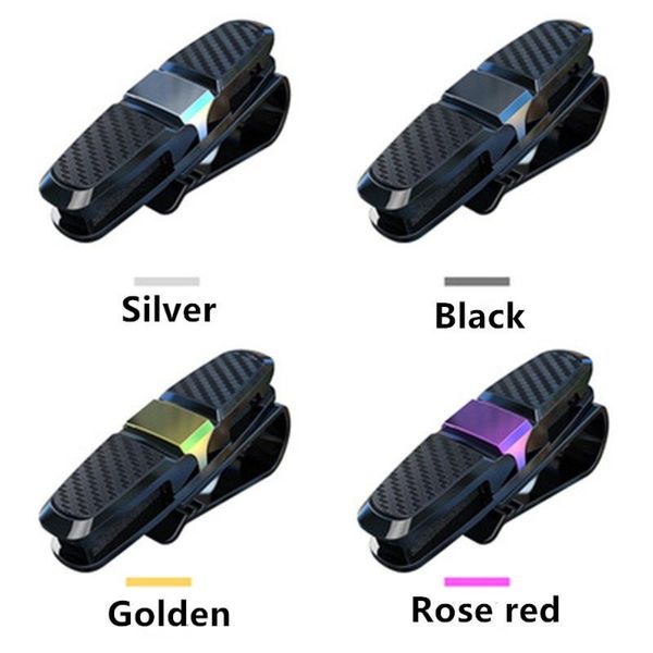 

other interior accessories car glasses clip sunglasses storage box random color eyeglass holder multi-function magazine folder auto sun viso