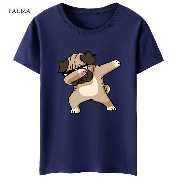 

2020 new summer casual mens t-shirts fashion animal dog print hipster funny t shirt men street hip-hop tee shirt male tx133, Black;brown