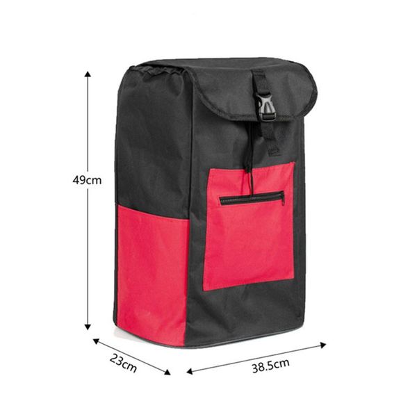 

storage bags shopping for trolley cart woman basket groceries handbag