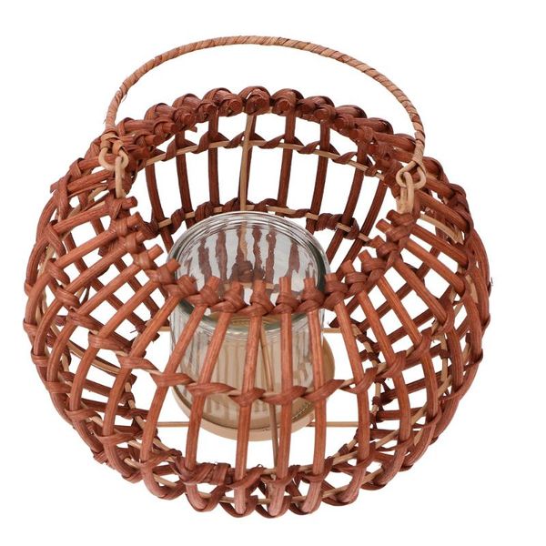 

candle holders 1pc rattan woven lampshade tearoom candleholder ornament