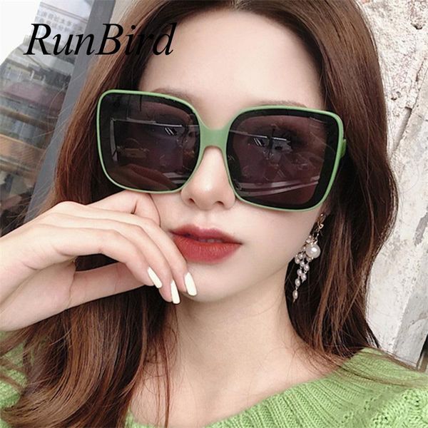 

sunglasses 2021 oversized square women trendy flat clear lens vintage men gradient shades uv400 6011, White;black