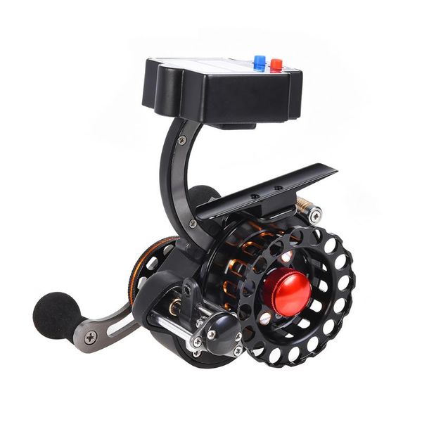 

baitcasting reels 3.5:1 4+1bb fishing reel left right hand low profile line counter tackle gear w/ digital display
