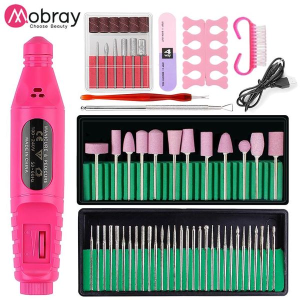 

nail drill & accessories professional machine set manicure milling file pedicure remove gel tools polishing equipment