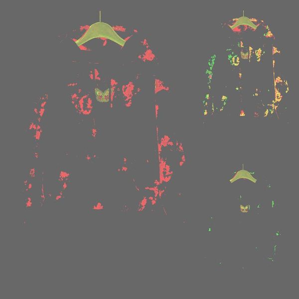 

women's hoodies & sweatshirts oversized women casual tie-dye butterfly print 3 color streetwear long sleeve hooded las mujeres #t3g, Black