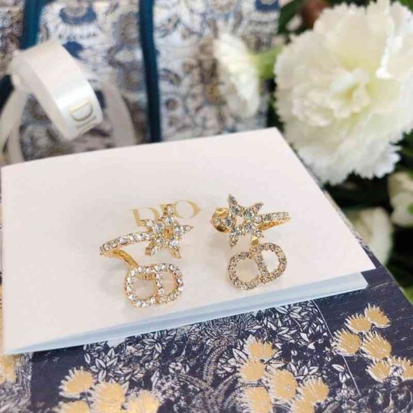 

75% off outlet online new star letter earrings for women, Silver