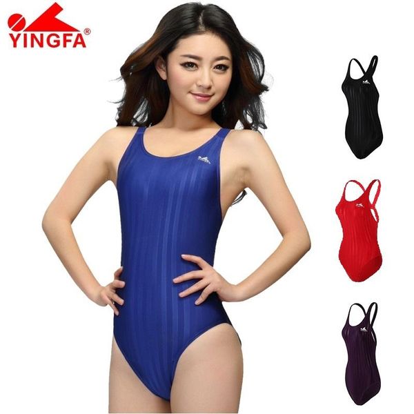 

one-piece suits yingfa fina approved professional waterproof chlorine resistant swimwear women one piece competition swimsuit girl bathing s