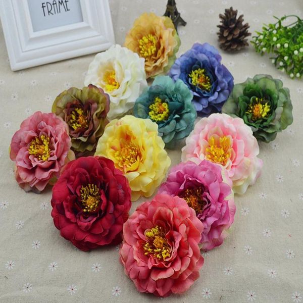 

100pcs artificial flowers for home accessories decoration christmas wedding diy gifts wreath fake stamen silk qylpid