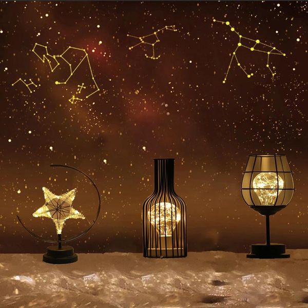 

table lamps hollow out wine bottle shape led lamp drinking glass light for cafe el balcony living room decoration