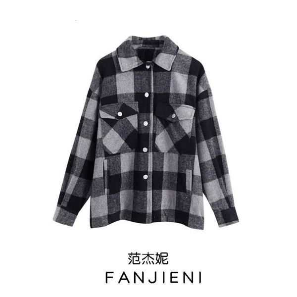 

fannie women's dress french loose pocket shirt coat thin and casual, Black;brown