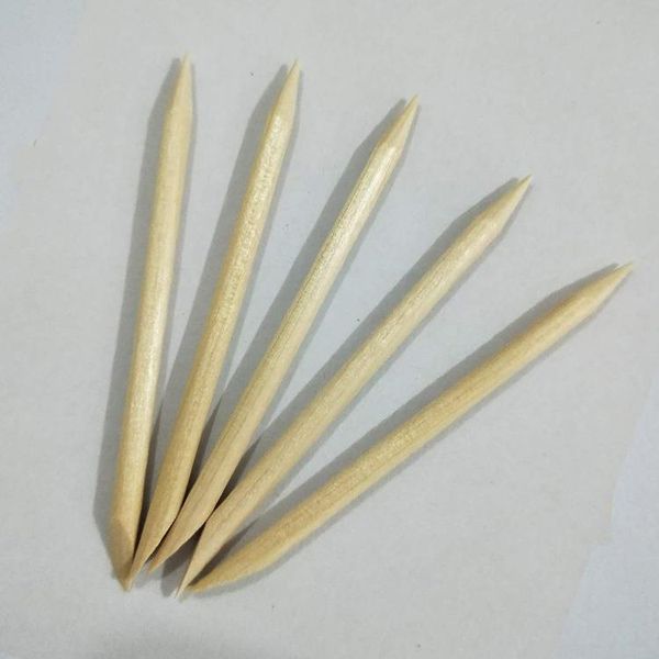 

dotting tools 100pcs/set 6.5/7.5/11.5cm manicure point drill pen rods nail stickers pressure bar nails tool mjgj010, Silver