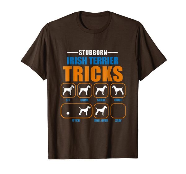 

Irish Terrier Tee | Stubborn Irish Terrier Tricks Dog Tshirt, Mainly pictures