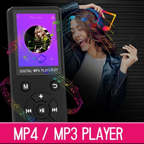 

mini portable 32g mp3 music player mp4 media walkman with built-in satch function fm radio video hi-fi lossless sound player