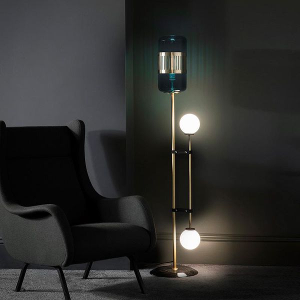 

postmodern led living room standing lighting nordic l deco floor lights home luxury copper fixtures bedroom floor lamps